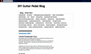 Fuzzypedals.blogspot.com thumbnail