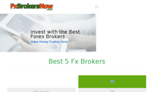 Fxbrokersnow.com thumbnail