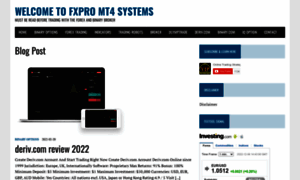 Fxpromt4systems.com thumbnail