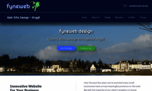 Fyneweb-design.com thumbnail