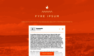 Fyreipsum.com thumbnail