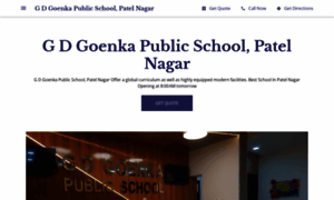 G-d-goenka-public-school-patel-nagar.business.site thumbnail