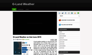 G-land-weather.blogspot.com thumbnail
