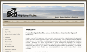 Ga-highland-walks.co.uk thumbnail