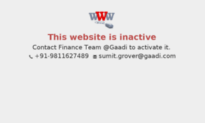 Gaadifinancecloud.com thumbnail