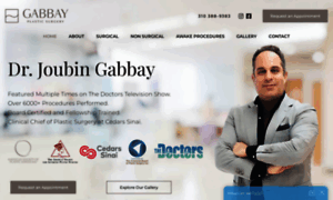 Gabbayplasticsurgery.com thumbnail
