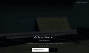 Gabbysnailart.com thumbnail