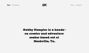 Gabrielakempter.com thumbnail