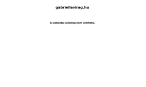 Gabriellavirag.hu thumbnail
