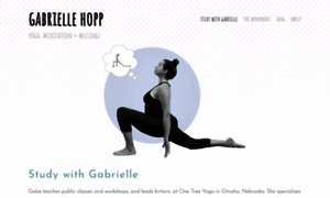 Gabriellehoppyoga.com thumbnail