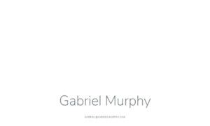 Gabrielmurphy.com thumbnail