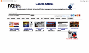 Gacetaoficial-ve.blogspot.cl thumbnail