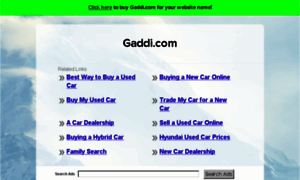 Gaddi.com thumbnail