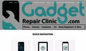 Gadgetclinicrepair.com thumbnail