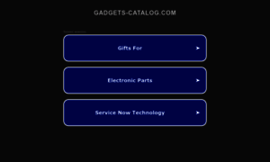 Gadgets-catalog.com thumbnail