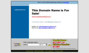 Gadgetsandgizmos.in thumbnail