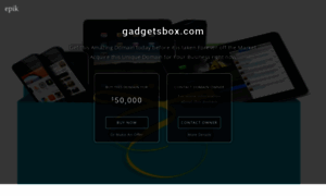 Gadgetsbox.com thumbnail