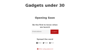 Gadgetsunder30.com thumbnail