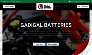 Gadigalbatteries.com.au thumbnail