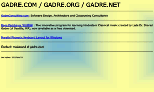 Gadre.com thumbnail