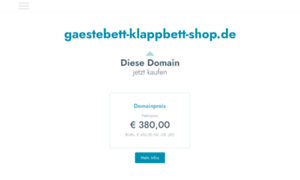 Gaestebett-klappbett-shop.de thumbnail