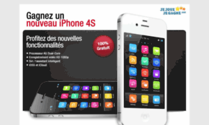 Gagnez-iphone4s-gratuit.com thumbnail