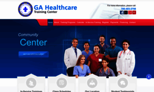 Gahealthcaretraining.com thumbnail