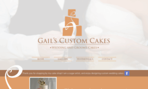 Gailscustomcakes.com thumbnail