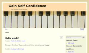 Gain-self-confidence.com thumbnail