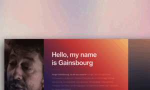 Gainsbourg.org thumbnail