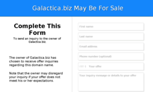 Galactica.biz thumbnail