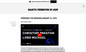 Galacticfederationoflight.wordpress.com thumbnail