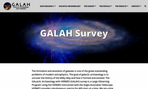 Galah-survey.org thumbnail