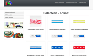 Galanterie-online.cz thumbnail