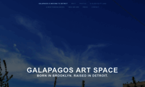 Galapagosartspace.com thumbnail