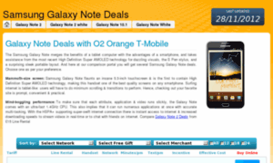 Galaxy-note-deals.co.uk thumbnail