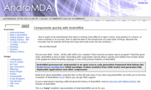 Galaxy.andromda.org thumbnail