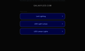 Galaxyled.com thumbnail