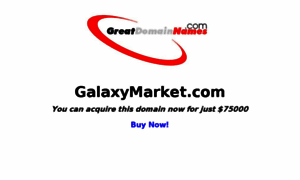 Galaxymarket.com thumbnail