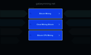 Galaxymining.net thumbnail