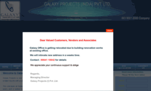Galaxyprojectsindia.in thumbnail