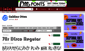 Galdinootten.1001fonts.com thumbnail