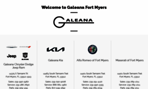 Galeanacars.com thumbnail