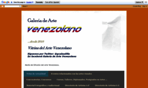 Galeriadeartevenezolanoenlaweb.blogspot.com thumbnail