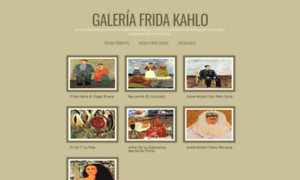 Galeriafridakahlo.blogspot.com thumbnail