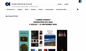 Galeriecorinnelemonnier.com thumbnail