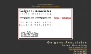 Galgano.com thumbnail