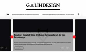 Galihdesign.com thumbnail