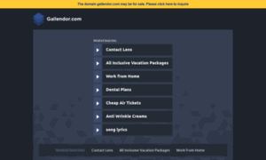 Gallendor.com thumbnail
