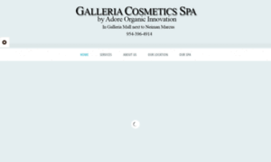 Galleriacosmetics.com thumbnail